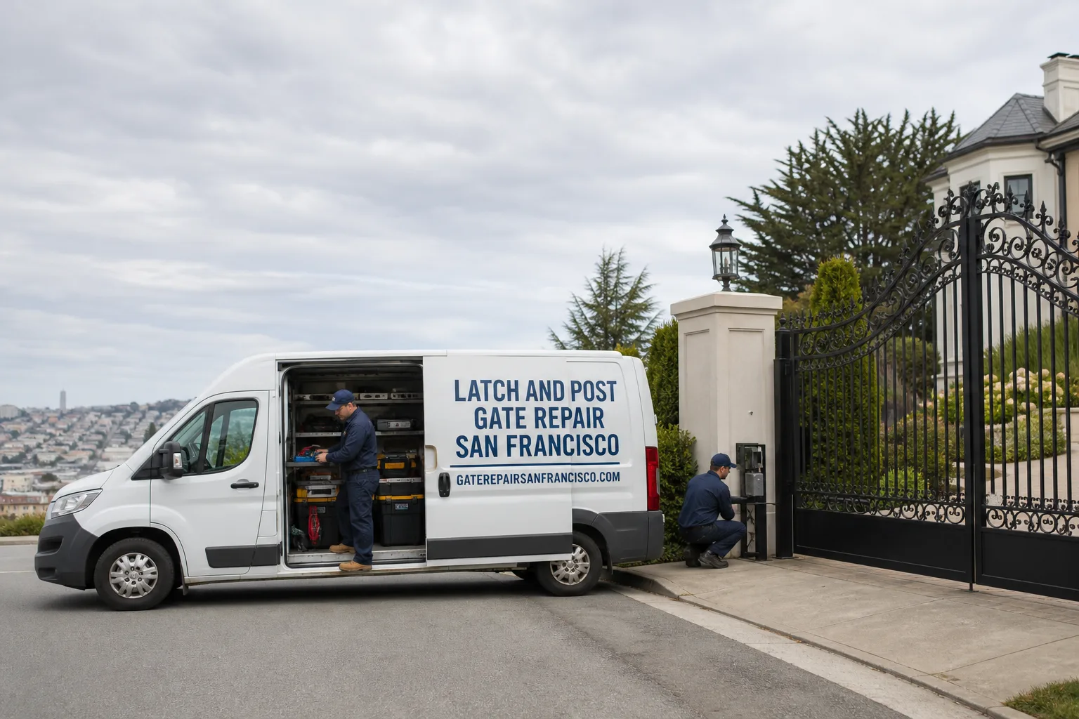 Latch and Post Gate Repair San Francisco gate repair team
